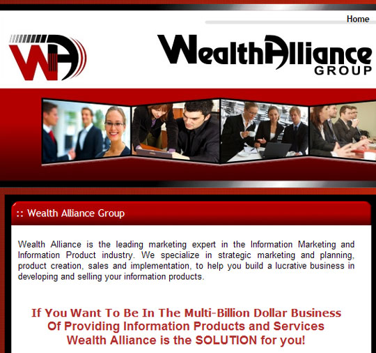 Wealth Alliance Group: leading marketing expert in the Information Marketing and Information Product industry
