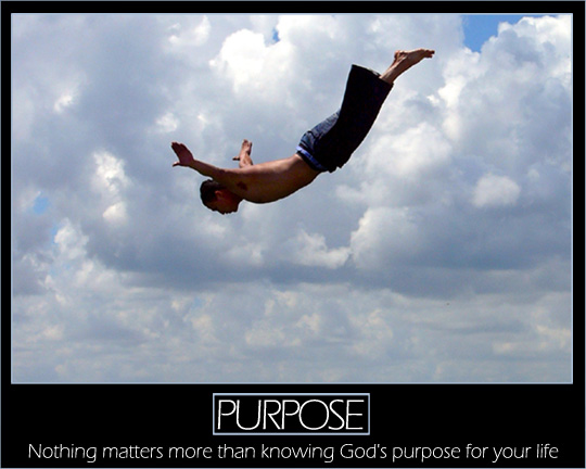 Purpose: Nothing matters more than knowing God's purpose 