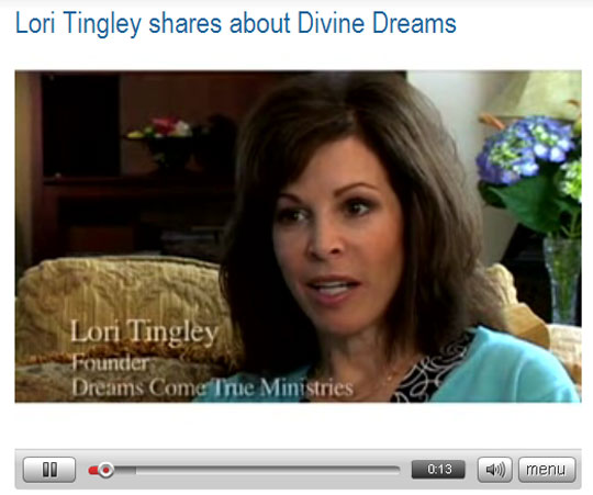 Lori Tingley shares about Divine Dreams