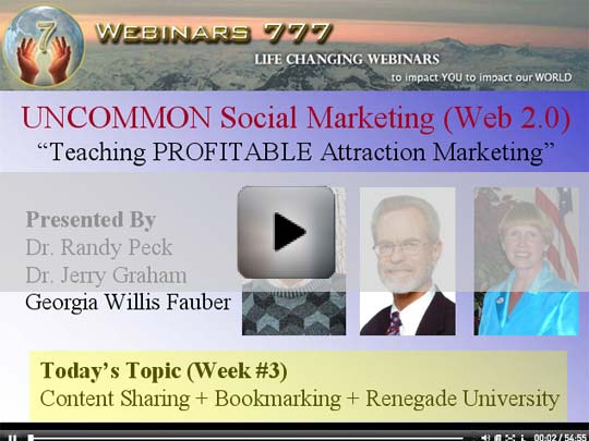 RECORDED WEBINAR: Content Sharing, Bookmarking, and Renegade University