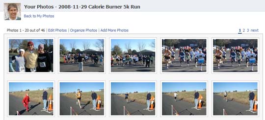 2008 Calorie Burner 5k Run in Culpeper, VA