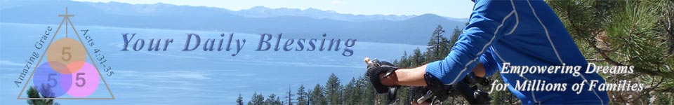 Your Daily Blessing header